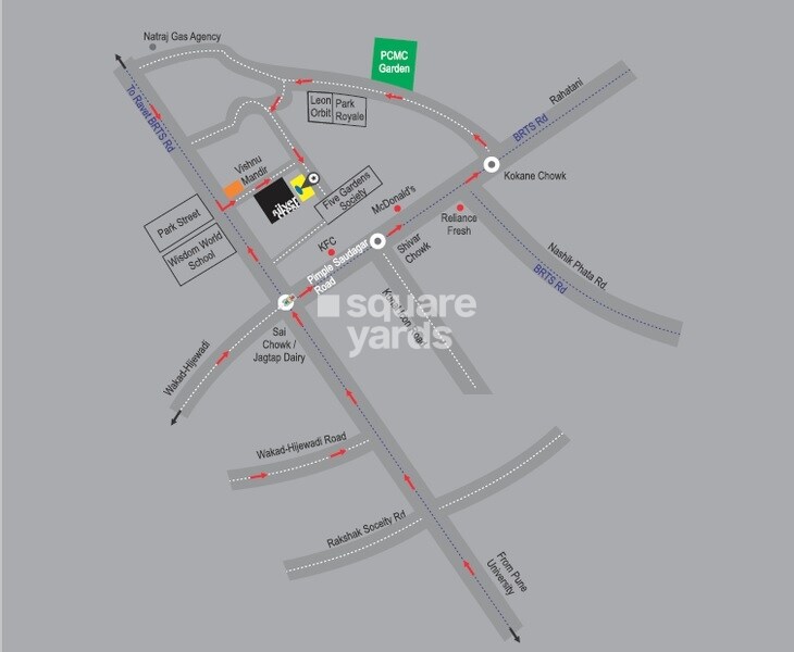 Avnee Silver Crest Location Image
