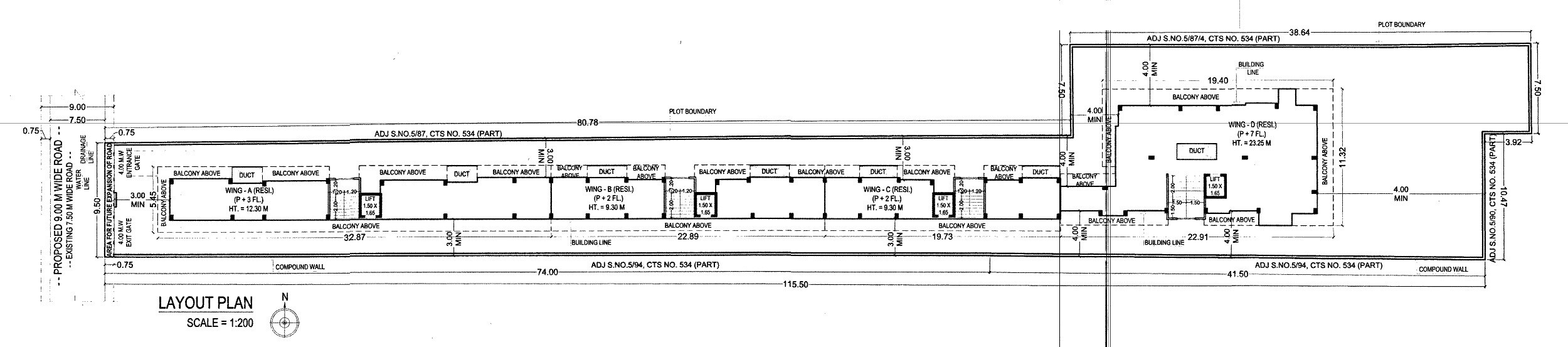 AVS Datta Enclave Master Plan 1
