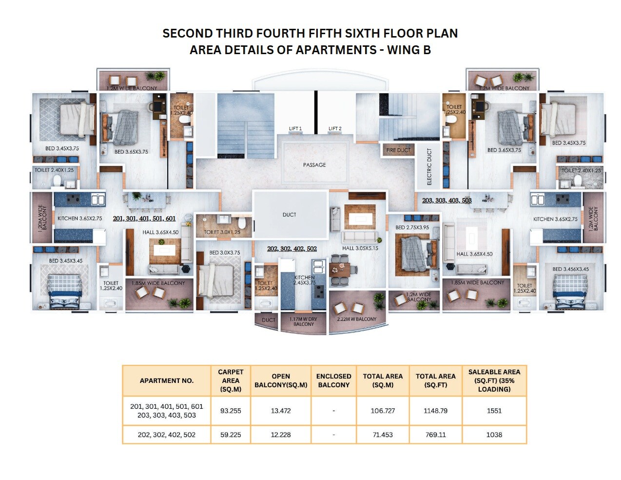 B Chavan Sada Sundaram Heights Floor Plans