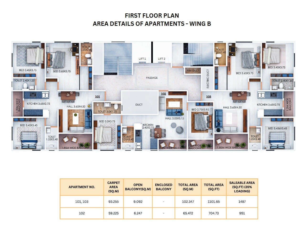 B Chavan Sada Sundaram Heights Floor Plans