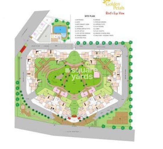 B K Pate Golden Petals Master Plan Image