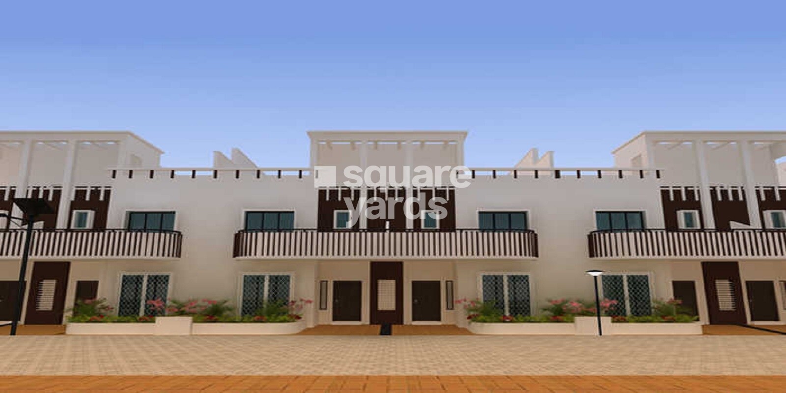 B U Bhandari Chrrysalis Row House