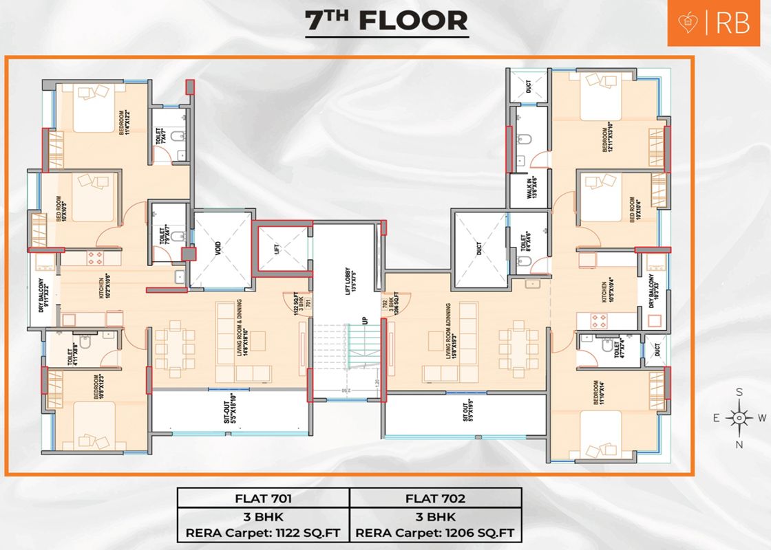B U Bhandari Indrashri Floor Plans 2