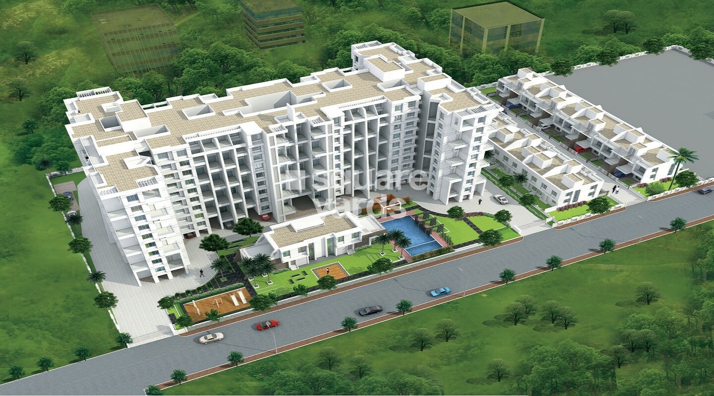 B K Jhala Manjri Greens V Tower View