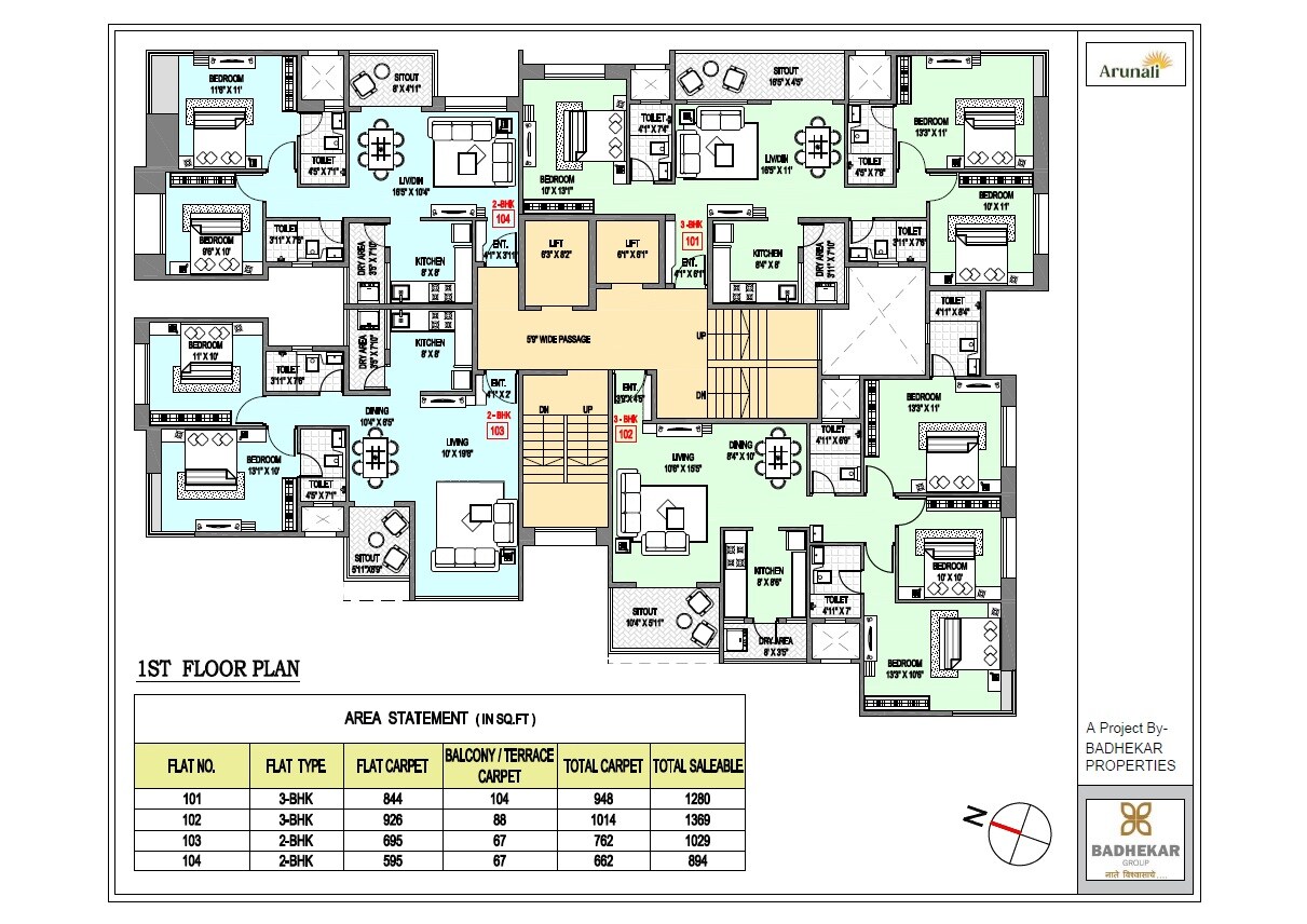 Badhekar Arunali Floor Plans 3