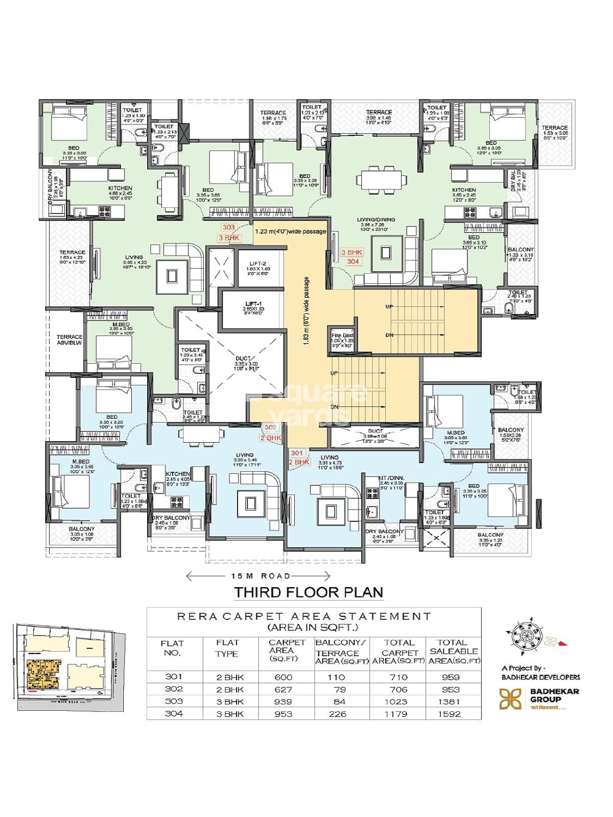 Badhekar Krishnakunj Floor Plans 3