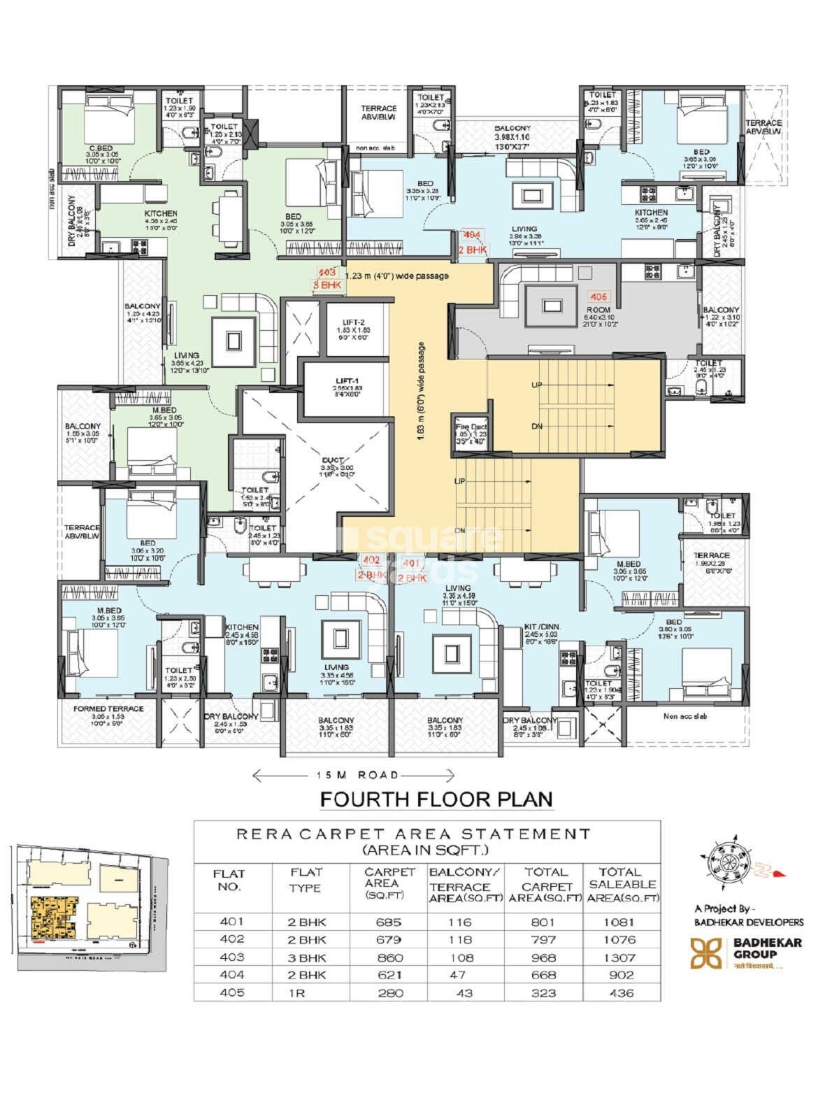 Badhekar Krishnakunj Floor Plans 4