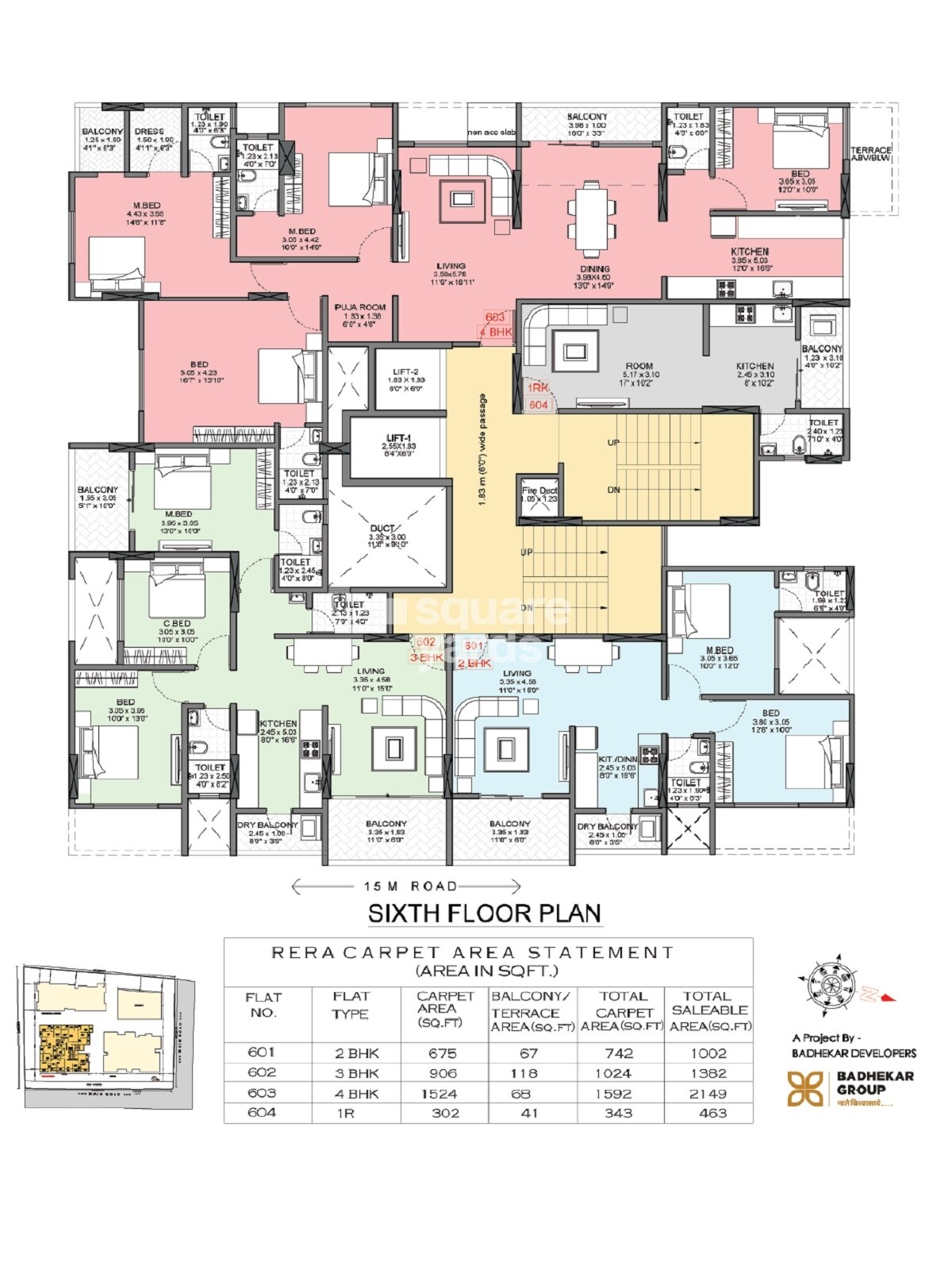 Badhekar Krishnakunj Floor Plans 6