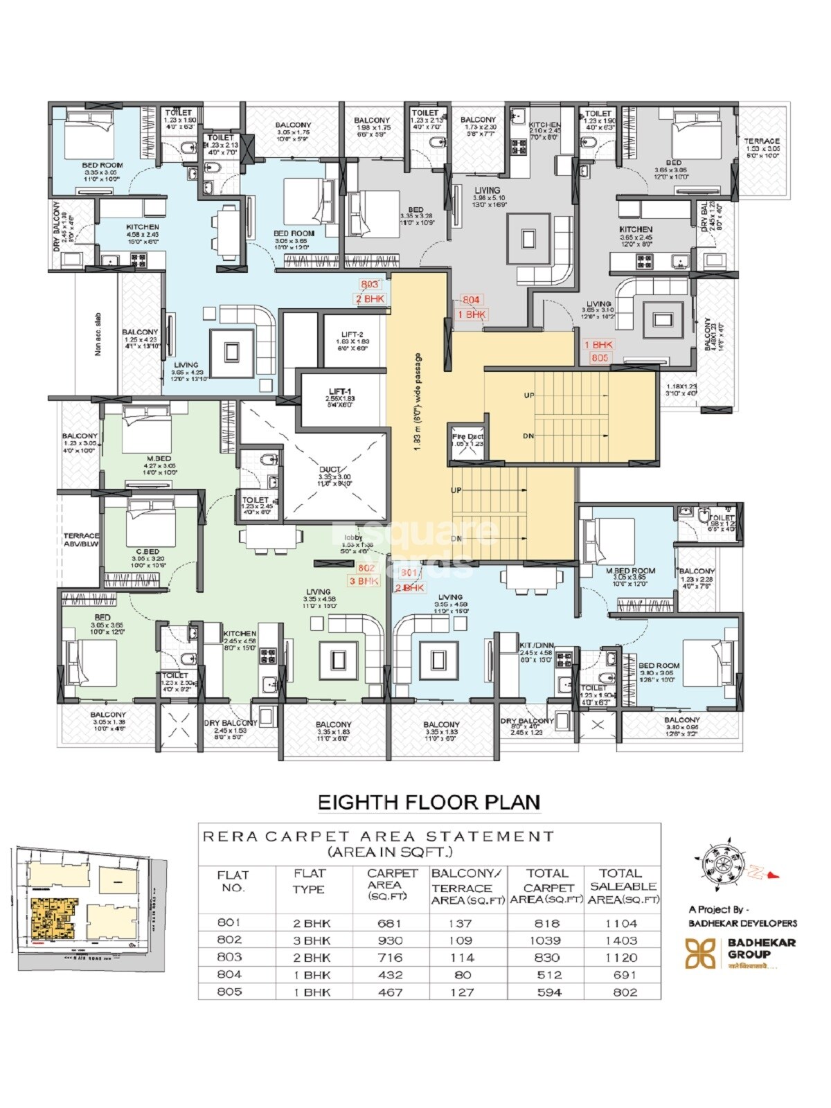 Badhekar Krishnakunj Floor Plans 8