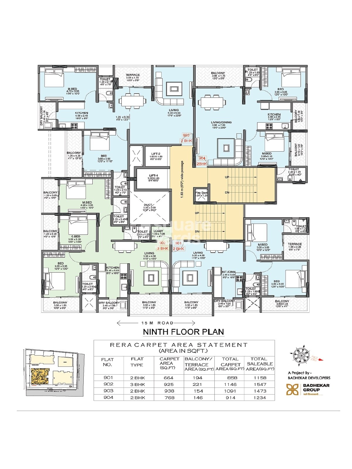 Badhekar Krishnakunj Floor Plans 9