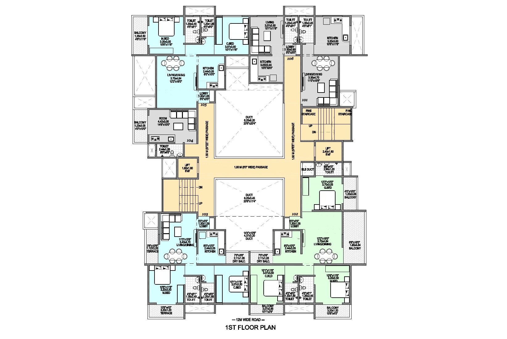Badhekar Nirmitee Heights Floor Plans