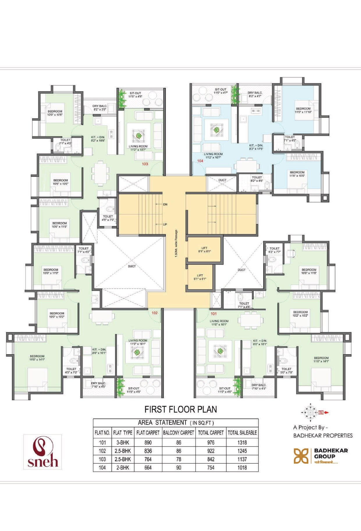 Badhekar Sneh Floor Plans 1
