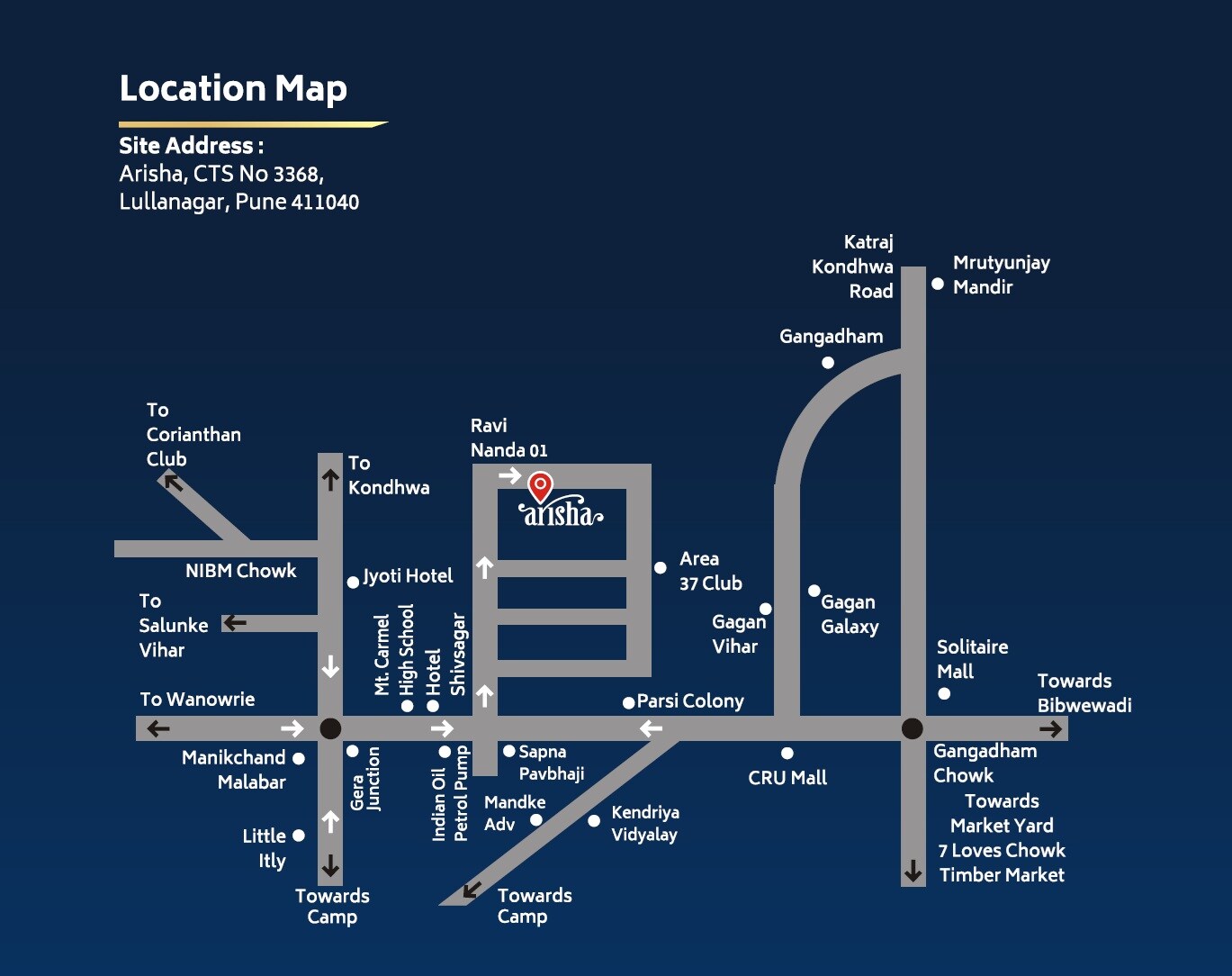 Bafna Arisha Location Image