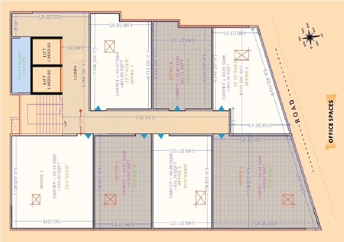 Balaji Dharampal Corporate Avenue Floor Plans