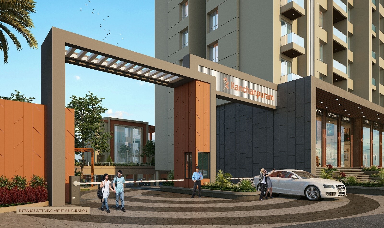 Balaji Kanchanpuram Entrance View