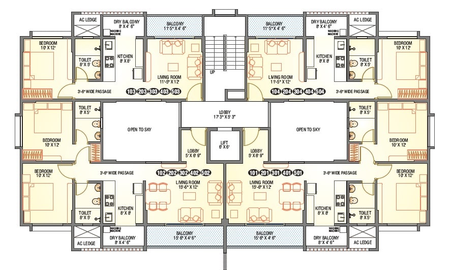 Balchand Amaltas Apartments Floor Plans