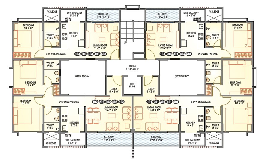 Balchand Amaltas Apartments Floor Plans
