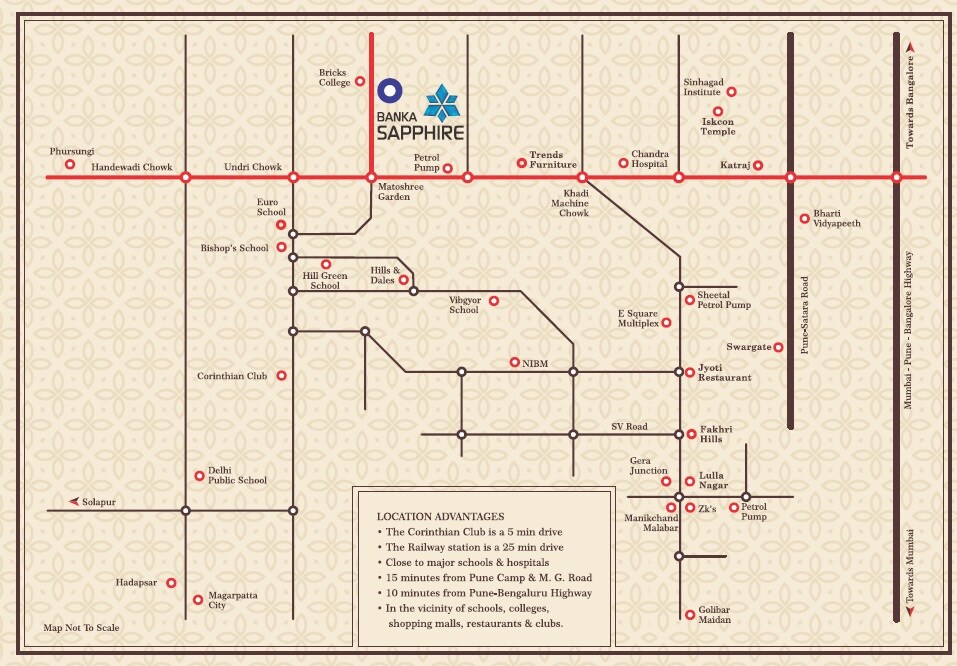 Banka Sapphire Location Image