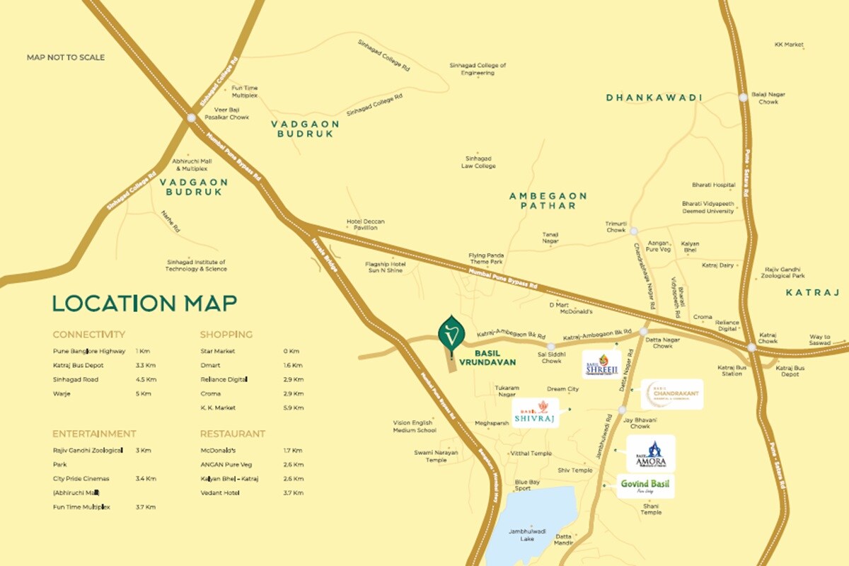 Basil Vrundavan Location Image