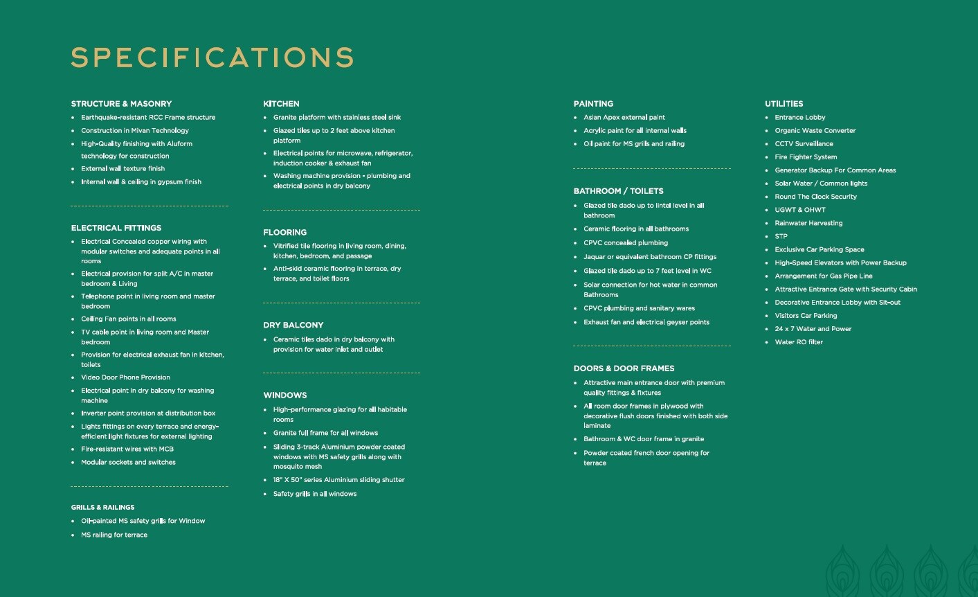 Basil Vrundavan Specification 2