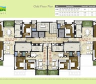 Beharay Rathi Hillview Residency Floor Plans