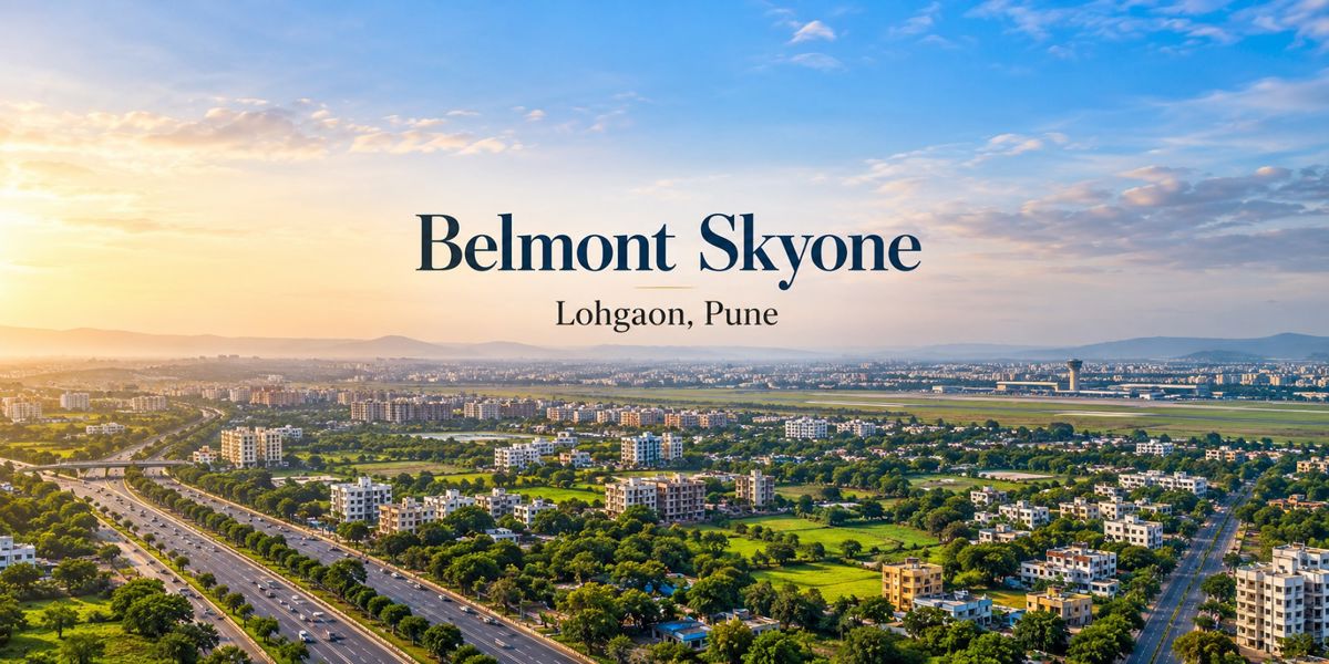 Belmont Skyone residential project in Lohgaon