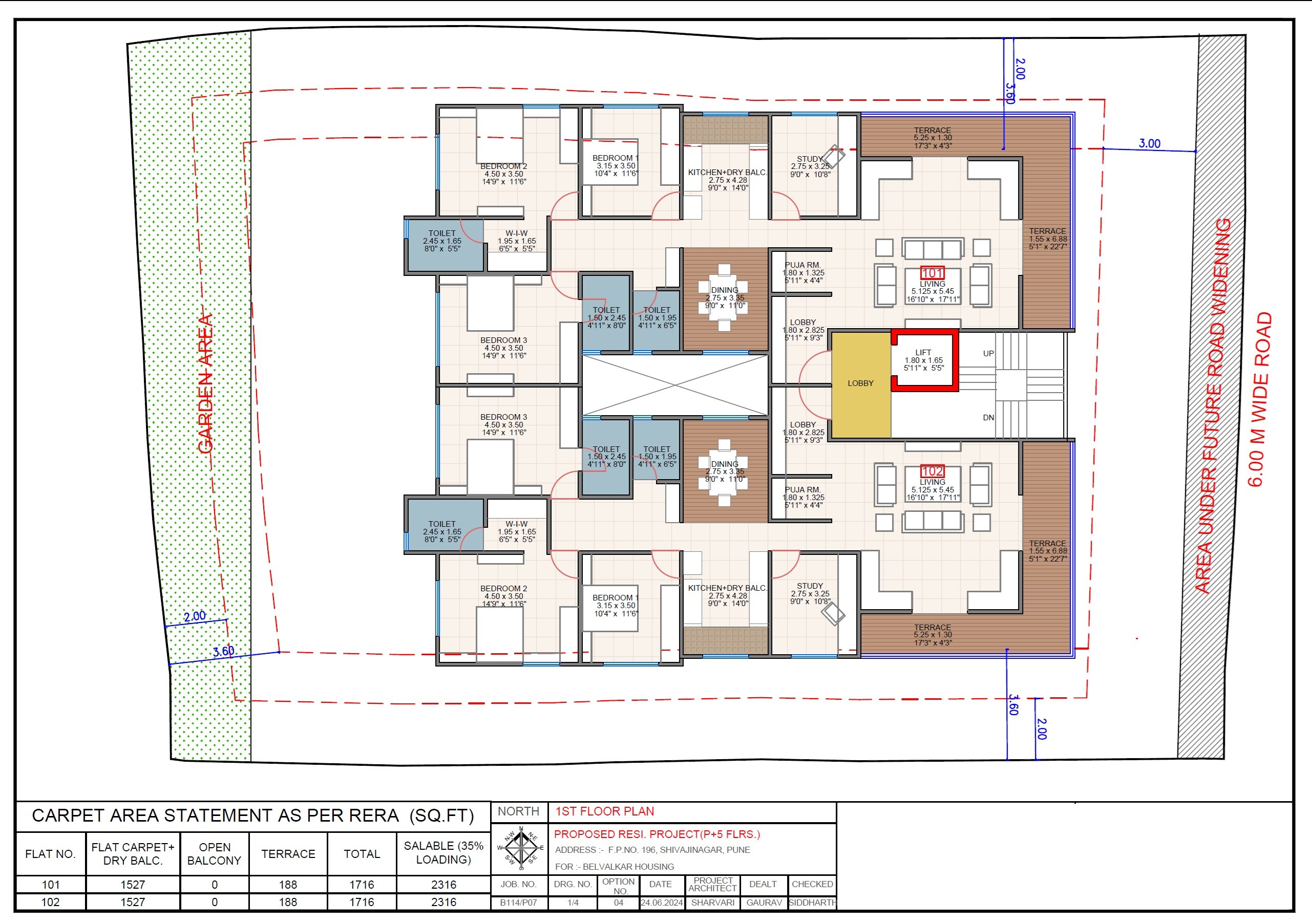 Belvalkar Ashirwad Floor Plans 2