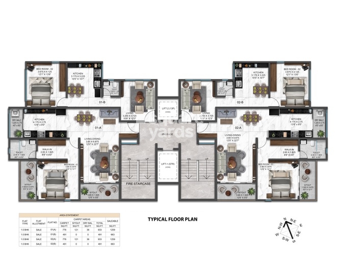 Belvalkar Jeevan Pradeep CHS Floor Plans