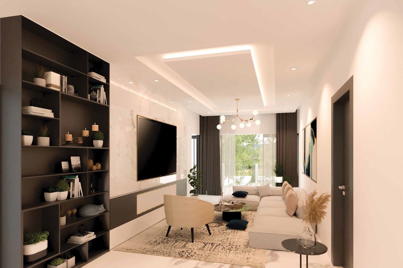 Belvalkar Laxminiwas Apartment Interiors