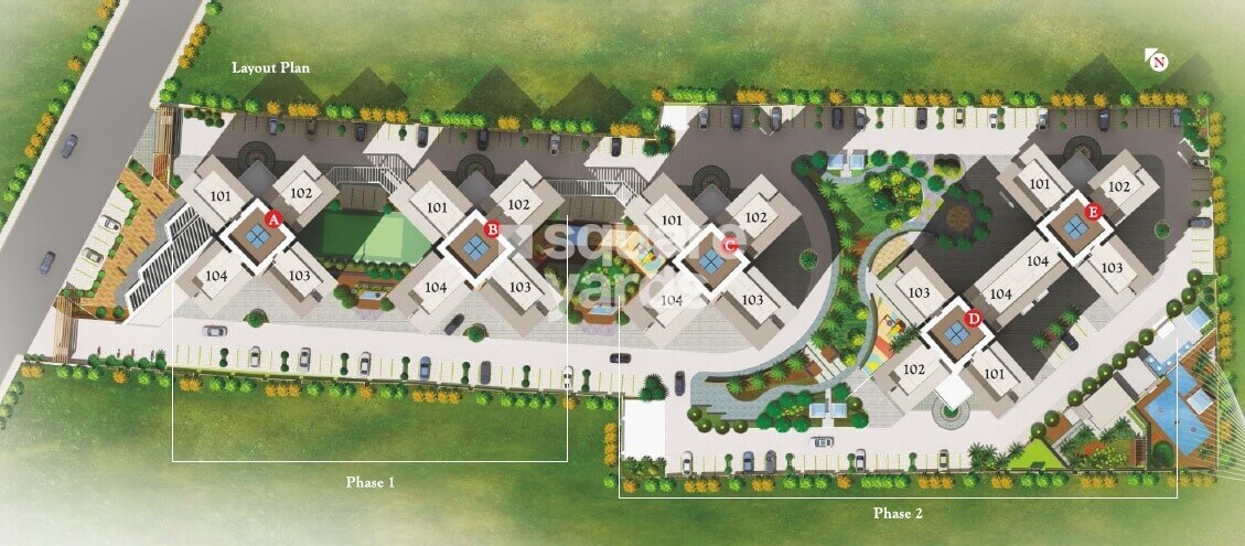 Kanakia Sirocco Grande Master Plan Image