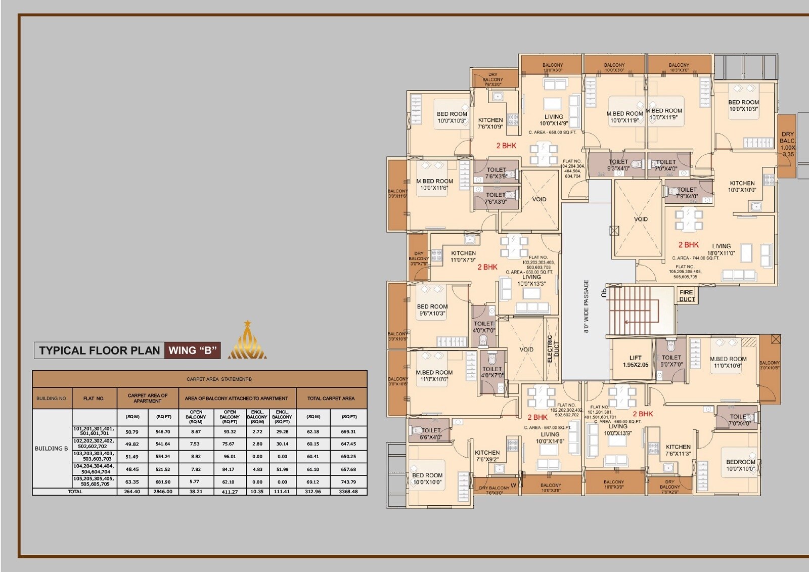 Bhakti Bhosale Empire Floor Plans