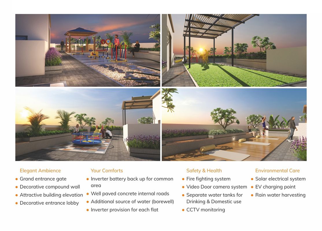 Bhakti Vishnulaxmi Residency Amenities-Features
