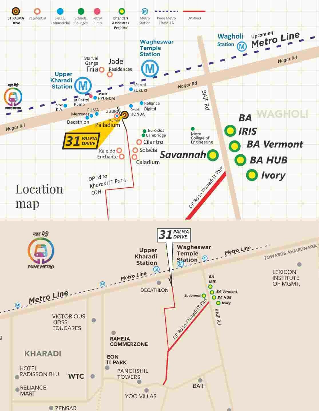 Bhandari 31 Palma Drive Location Image