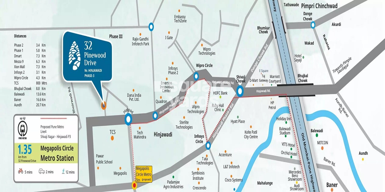 Bhandari 32 Pinewood Drive Location Image