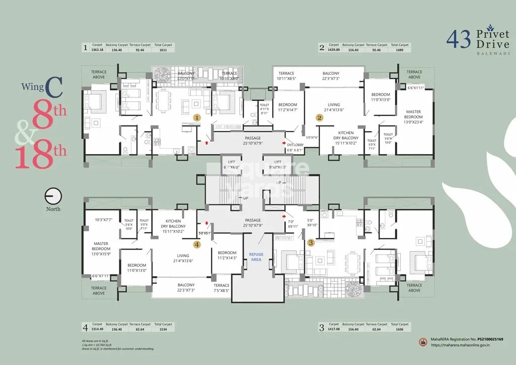 Bhandari 43 Privet Drive Floor Plans 1