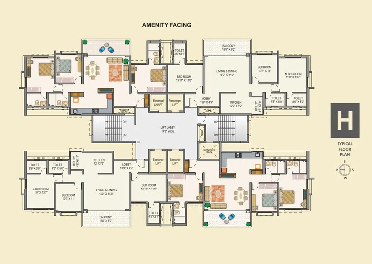 Bhandari 7 Plumeria Drive Floor Plans