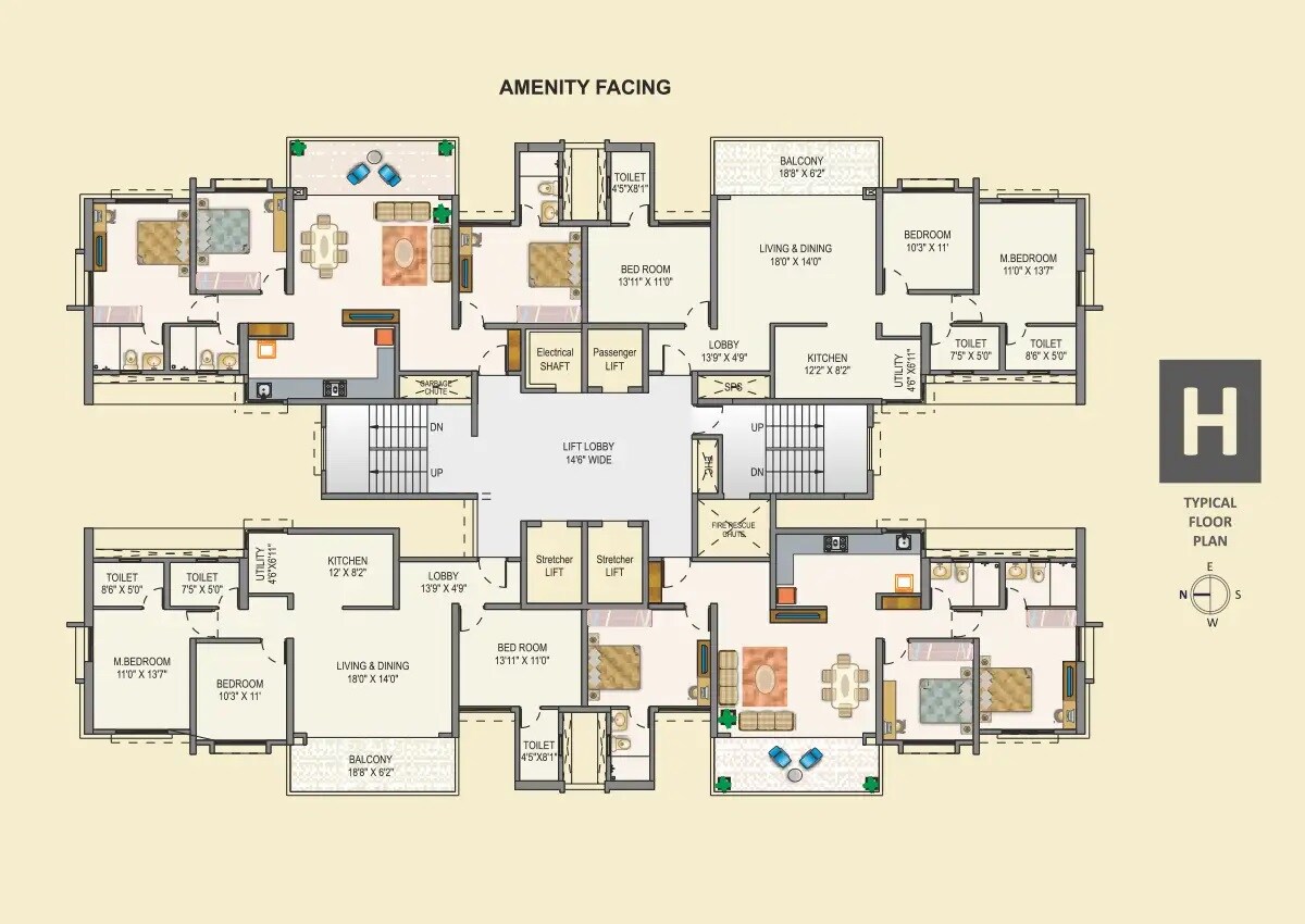 Bhandari 7 Plumeria Drive Floor Plans