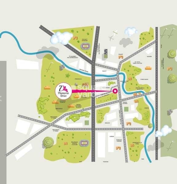 Bhandari 7 Plumeria Drive Location Image