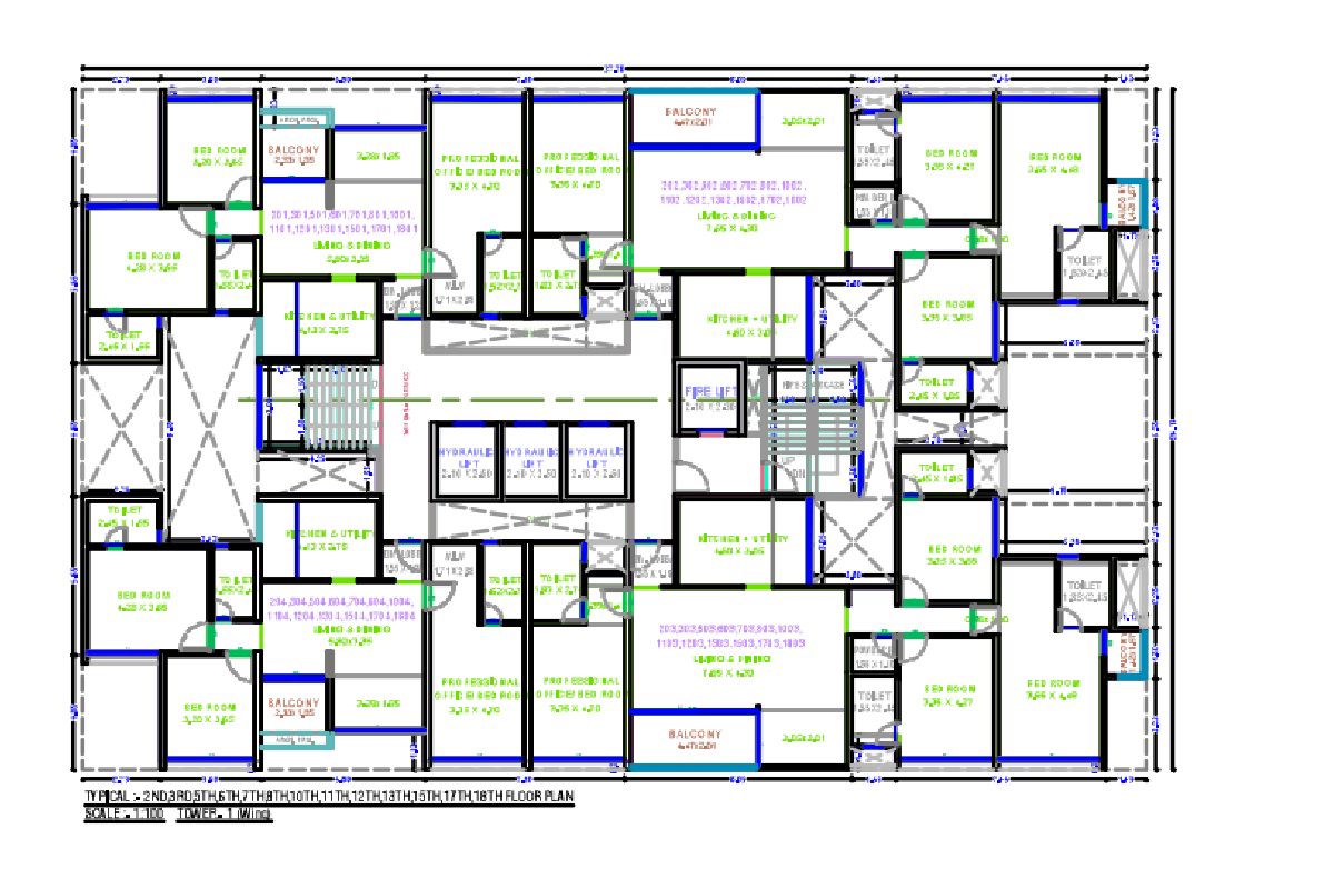 Bhansali The Hamptonns Floor Plans
