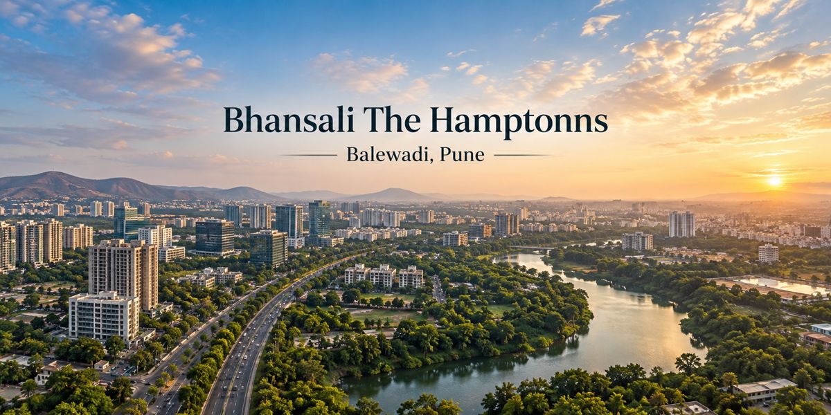 Bhansali The Hamptonns residential project in Balewadi