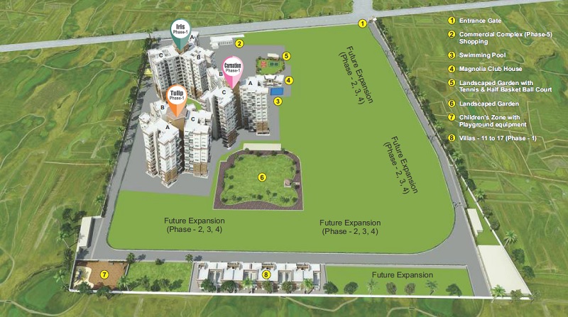 Bharucha Collina Master Plan Image