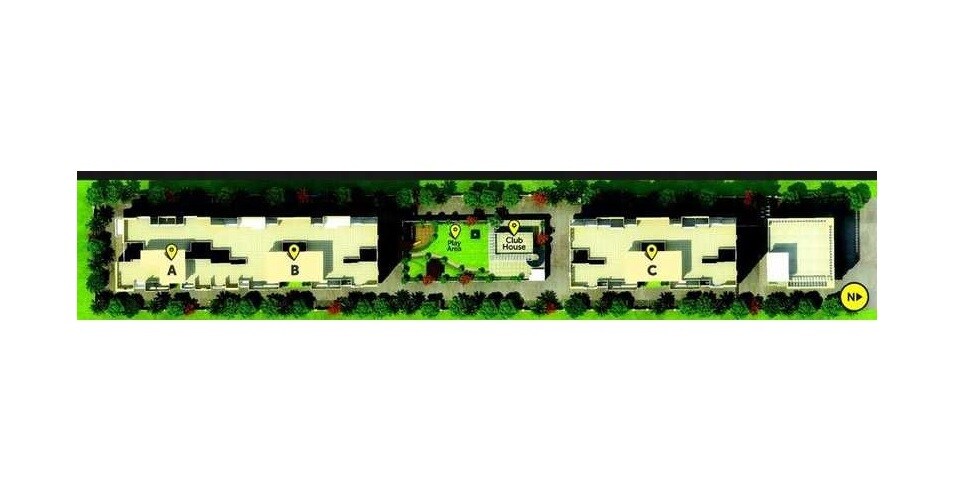 Bhojwani HI Face Master Plan Image