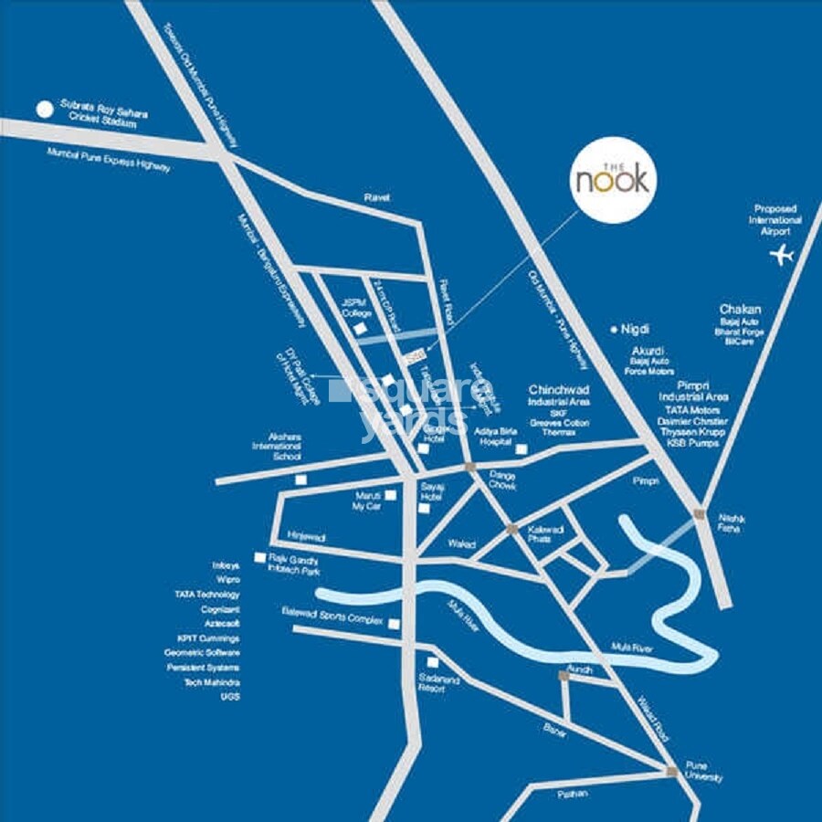 Bhojwani The Nook Location Image