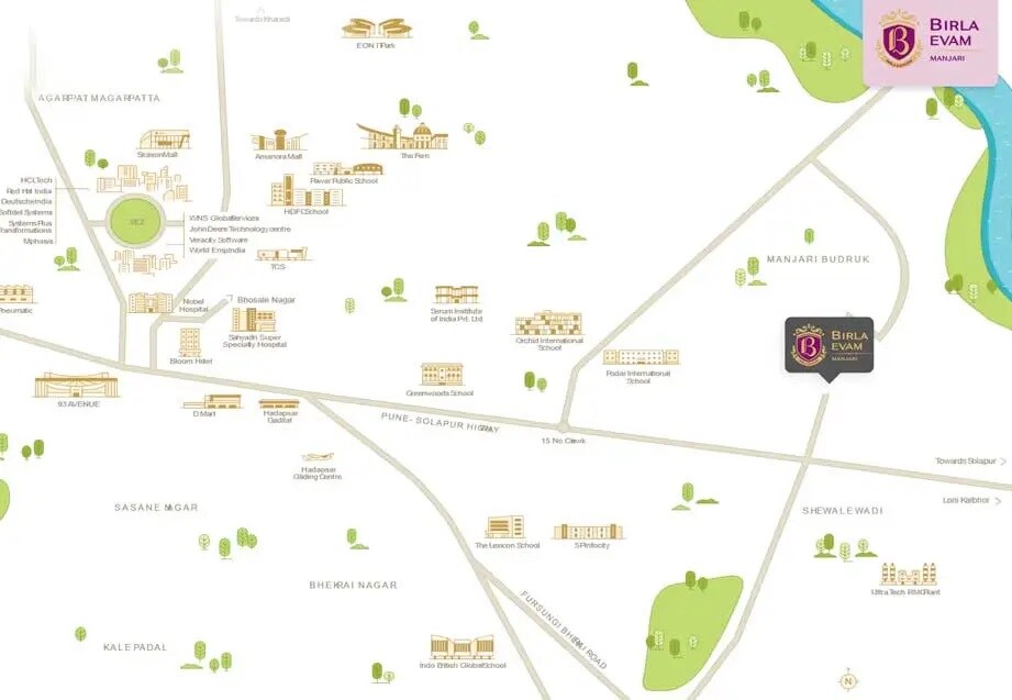 Birla Evam Location Image