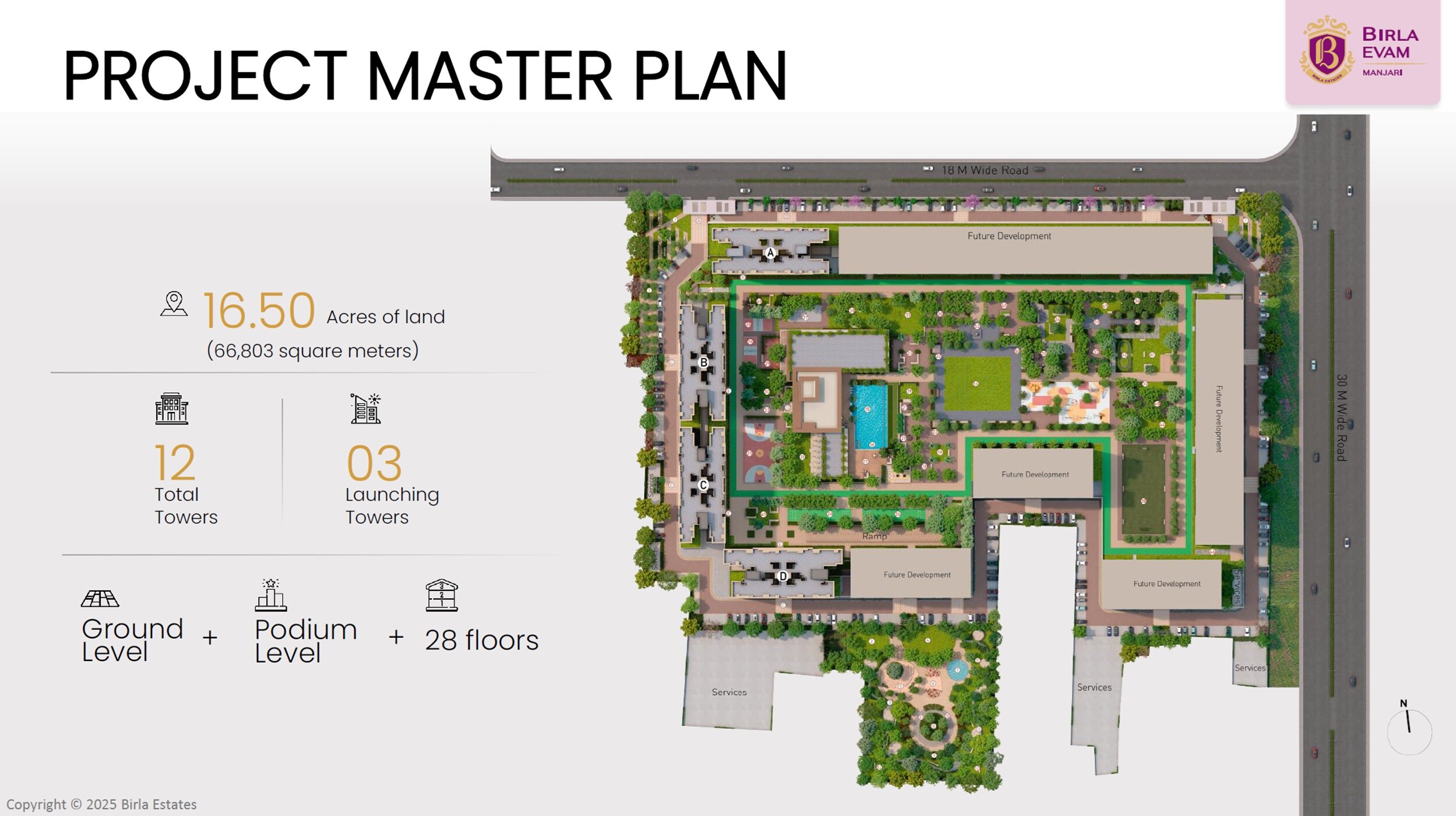 Birla Evam Master Plan Image
