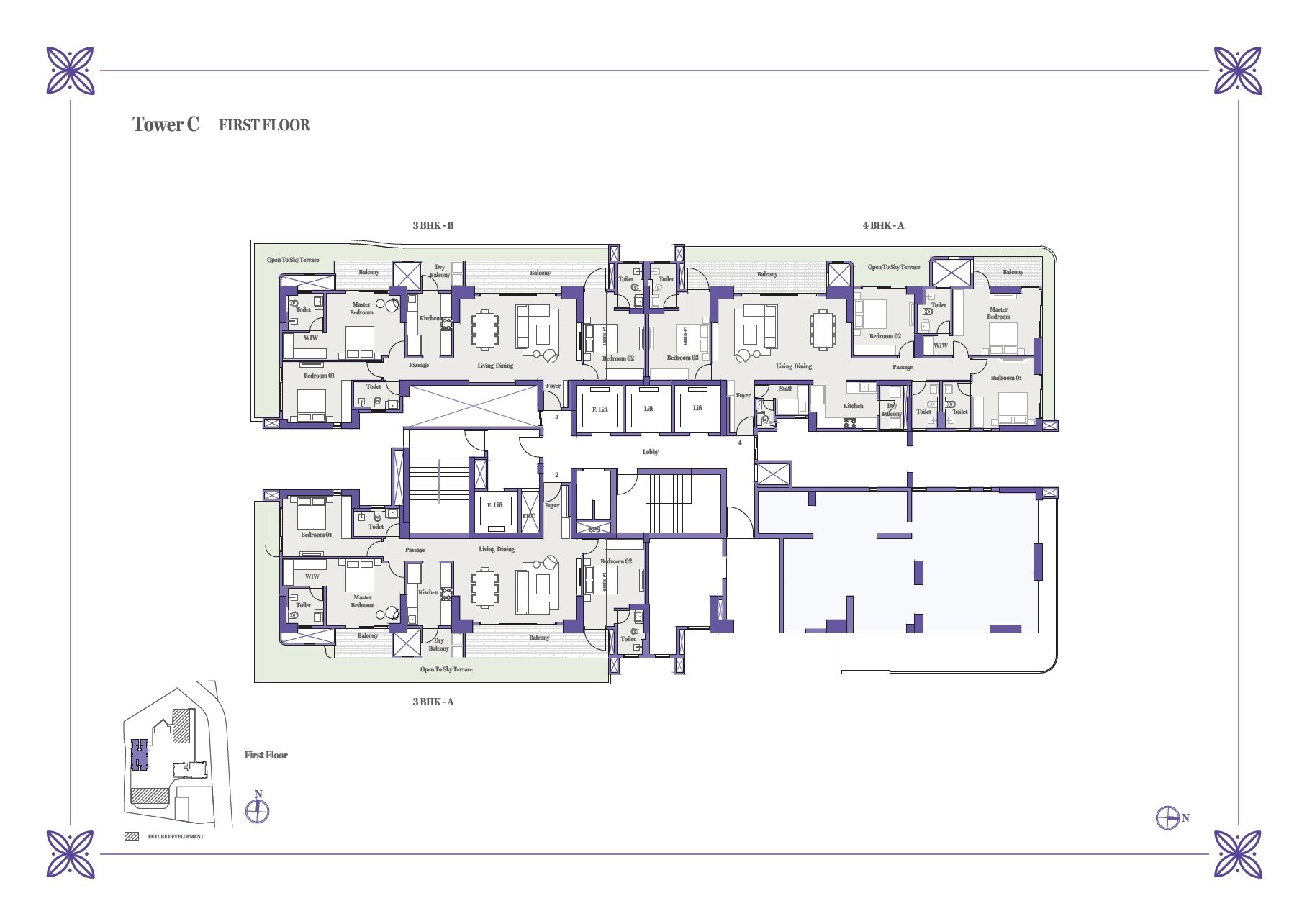 Birla Punya Floor Plans 1