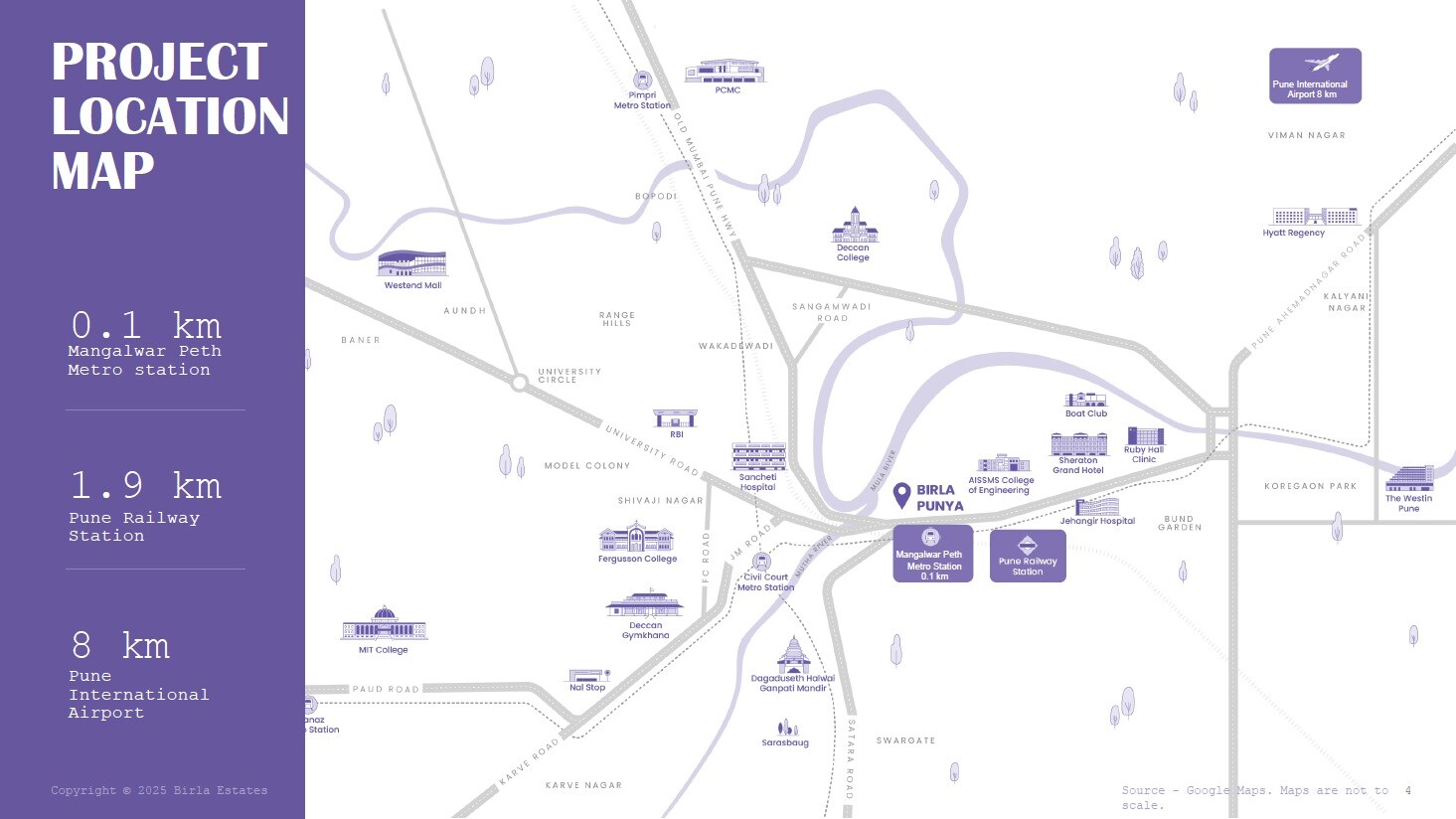 Birla Punya Location Image