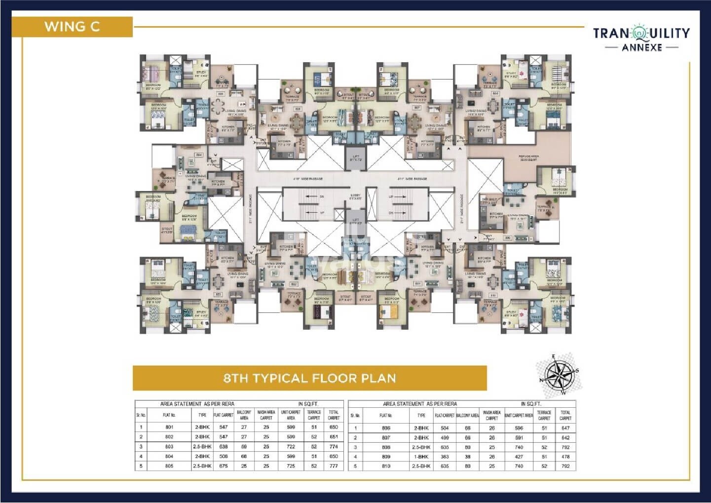 BK Jhala Tranquility Floor Plans 1