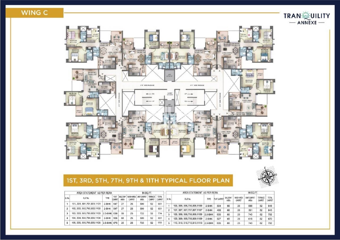 BK Jhala Tranquility Floor Plans 2