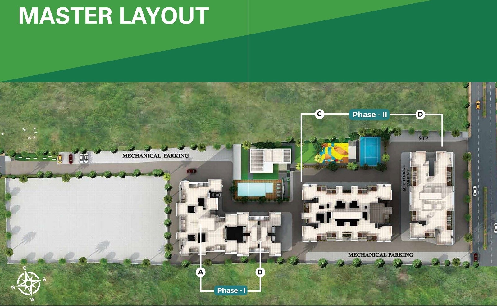 BK Jhala Tranquility Master Plan Image